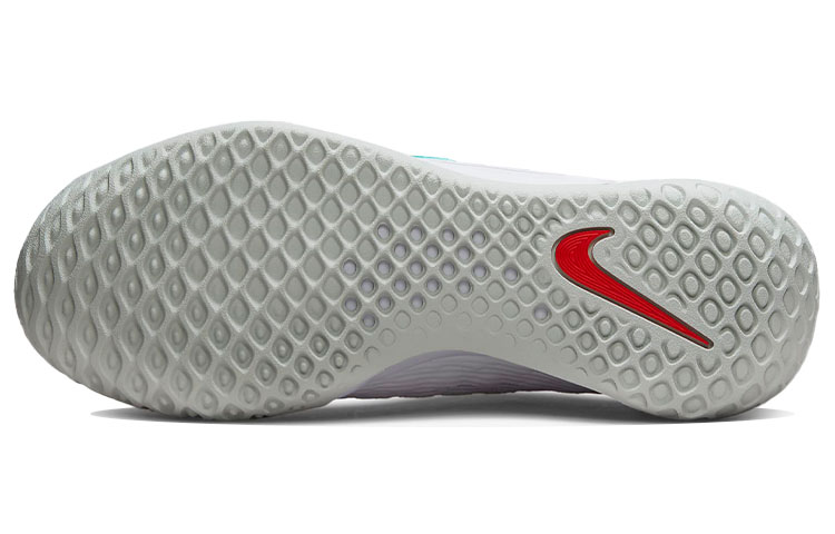 Sizing (Women) Nike NikeCourt Zoom NXT 'White Habanero Red Teal' DH0222-136
