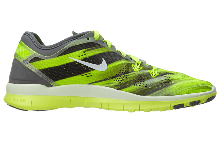 Order (W) Nike Nke Free 5.0 Tr Fit 5 Prt Abu Putih-Volt-Putih 704695-004