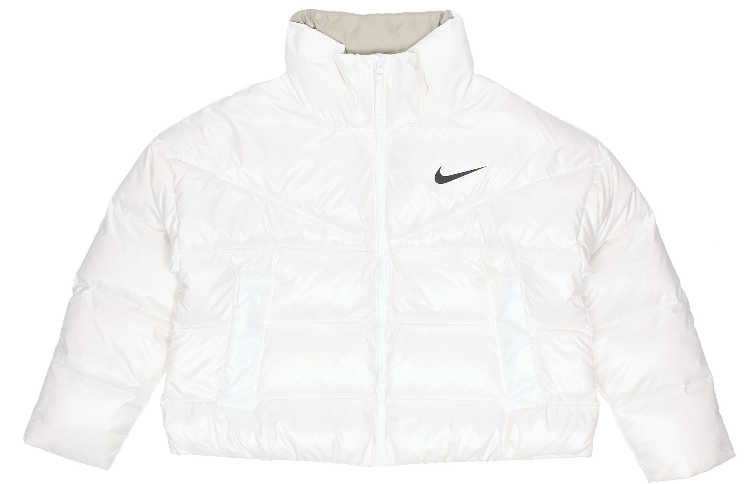 (Women) Nike NSW Down-Fill Short Puffer Jacket Winter White CU5814-100