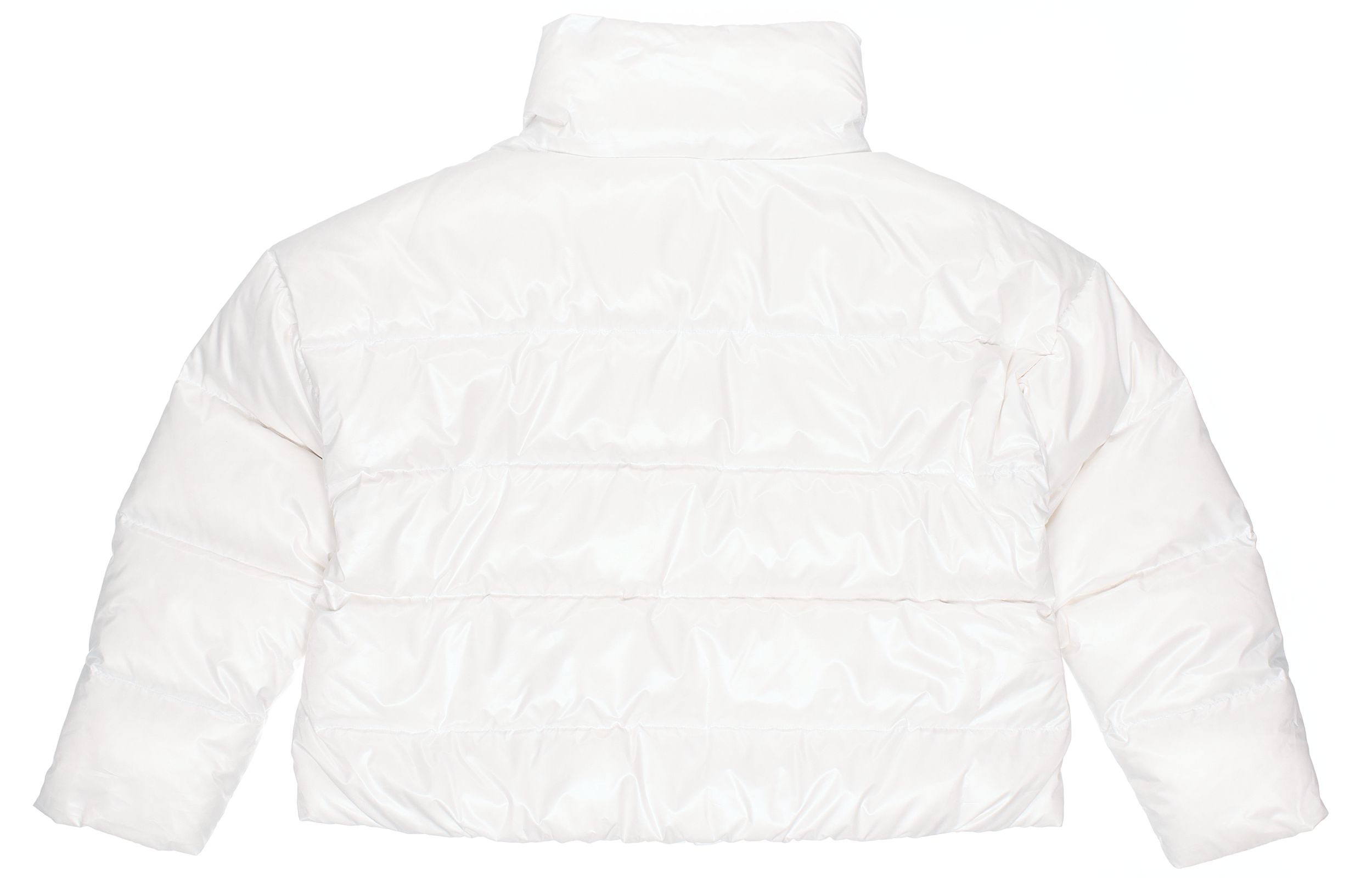 Lookbook (W) Chaqueta Corta Nike NSW Puffer Acolchada Invierno Blanca. CU5814-100