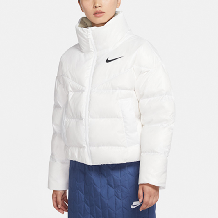 Purchase (W) Chaqueta Corta Nike NSW Puffer Acolchada Invierno Blanca. CU5814-100