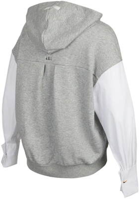 (Women) Nike NSW Icon Clash Fleece Hoodie Casual Knit Pullover - Grey DD5053-063 Lookbook (Women) Nike NSW Icon Clash Fleece Hoodie Casual Knit Pullover - Grey DD5053-063
