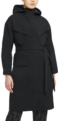 (W) 耐克NSW Tech Pack黑色多袋防水中长款宽松夹克 CZ8933-010 Order (W) 耐克NSW Tech Pack黑色多袋防水中长款宽松夹克 CZ8933-010