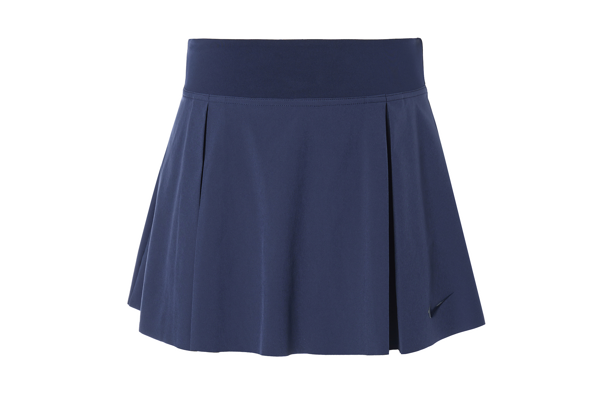 (Women) Nike Obsidian Club Tennis Skirt - Solid, Breathable, Comfortable A-Line. DD0342-451