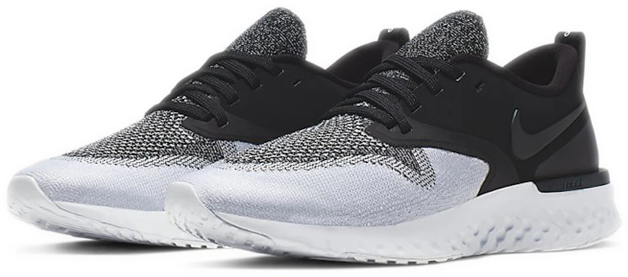 (W) Nike Odyssey React 2 Flyknit ''Schwarz Weiß'' AH1016-007 Lookbook (W) Nike Odyssey React 2 Flyknit ''Schwarz Weiß'' AH1016-007
