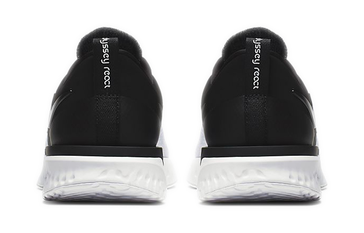 Shop (W) Nike Odyssey React 2 Flyknit ''Schwarz Weiß'' AH1016-007