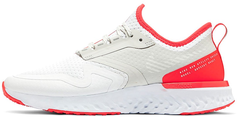 (女性款)Nike Odyssey React 2 Shield 'White Laser Crimson' BQ1672-100 Buy (女性款)Nike Odyssey React 2 Shield 'White Laser Crimson' BQ1672-100
