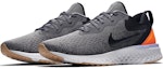 Lookbook (W) Nike Odyssey React 'Gunsmoke' Lelaki Wanita Kasut Lari Kelabu AO9820-004