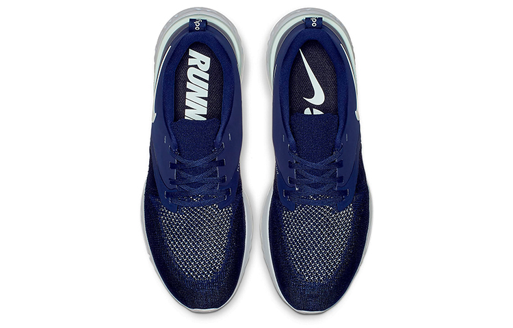 Shop (W) Nike Odyssey React Flyknit 2 Bleu Blanc AH1016-400
