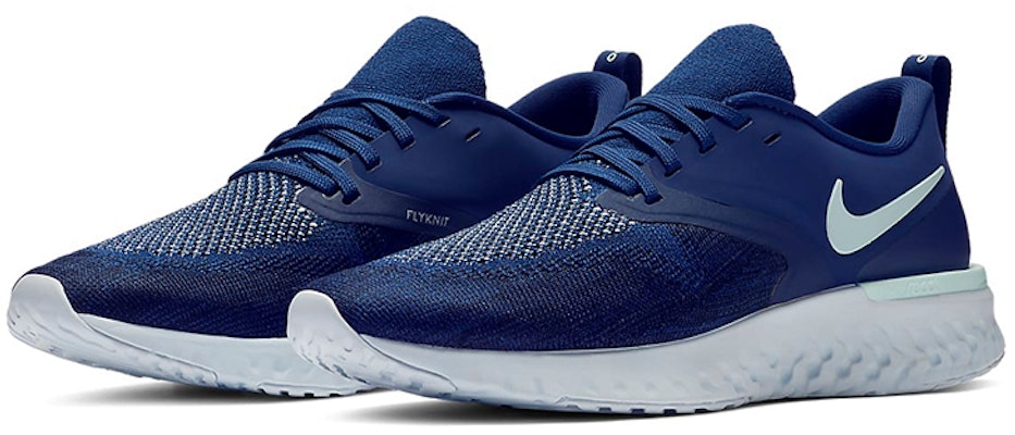 (W) Nike Odyssey React Flyknit 2 'Biru Putih' AH1016-400 Lookbook (W) Nike Odyssey React Flyknit 2 'Biru Putih' AH1016-400