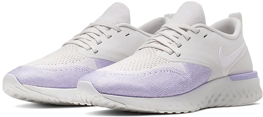 (W) Nike Odyssey React Flyknit 2 'Platinum Tint Lavender Mist' Sepatu Wanita Populer AH1016-005 Lookbook (W) Nike Odyssey React Flyknit 2 'Platinum Tint Lavender Mist' Sepatu Wanita Populer AH1016-005