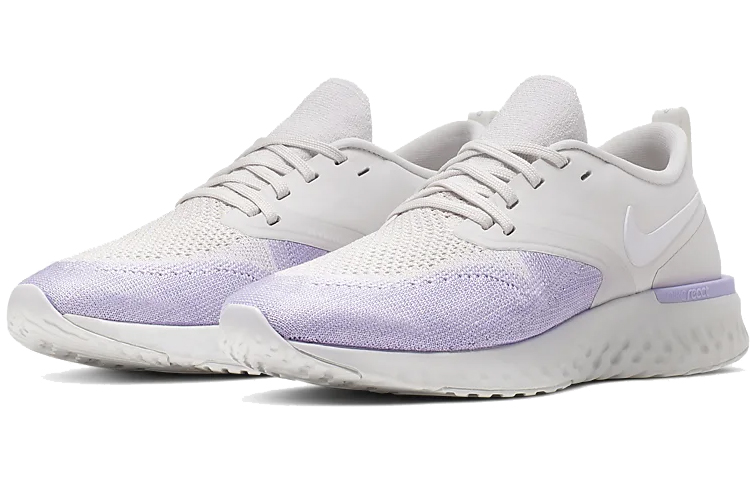 Lookbook (W) Nike Odyssey React Flyknit 2 ''Platinum Tint Lavender Mist'' Sneaker AH1016-005