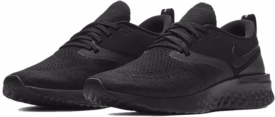 (Women) Nike Odyssey React Flyknit 2 'Triple Black' AH1016-001 Lookbook (Women) Nike Odyssey React Flyknit 2 'Triple Black' AH1016-001