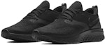Lookbook (W) Nike Odyssey React Flyknit 2 'Triple Black' Hitam Penuh AH1016-001