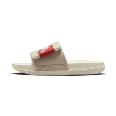 (W) Nike Offcourt Adjust Slide 'Sanddrift Picante Red'