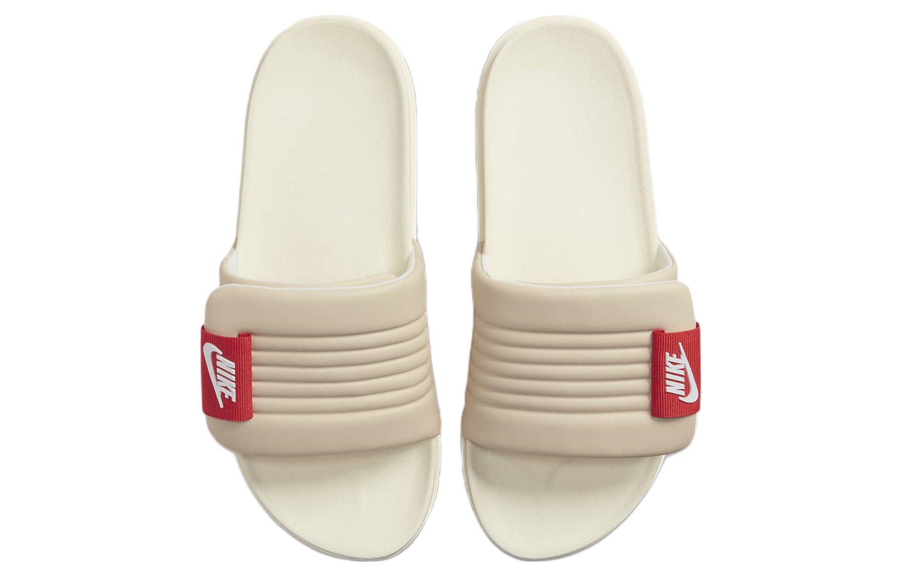 Lookbook (W) Nike Offcourt Adjust Slide 'Sanddrift Picante Red' Sandal Lelaki DV1033-100