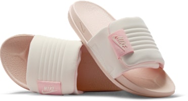 (Women) Nike Offcourt Adjust Slides Sand Drift/Washed Coral/Pale Ivory DV1033-104 (Women) Nike Offcourt Adjust Slides Sand Drift/Washed Coral/Pale Ivory DV1033-104