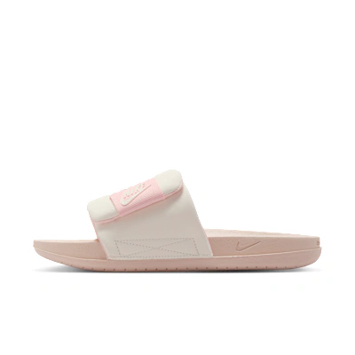 (Women) Nike Offcourt Adjust Slides Sand Drift/Washed Coral/Pale Ivory