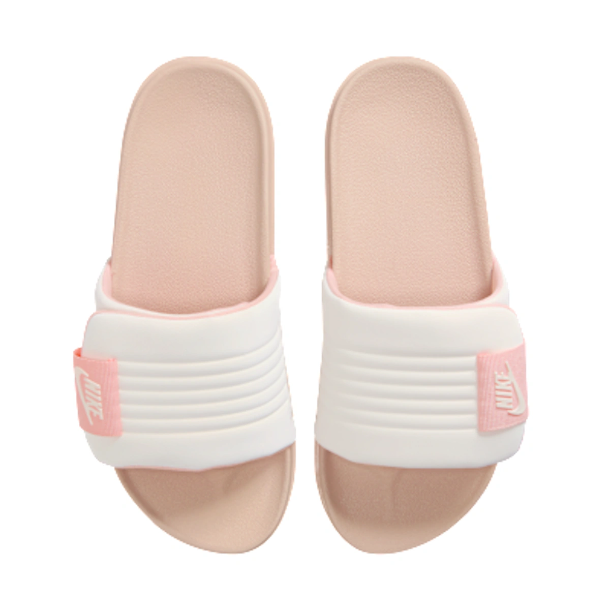 (Women) Nike Offcourt Adjust Slides Sand Drift/Washed Coral/Pale Ivory