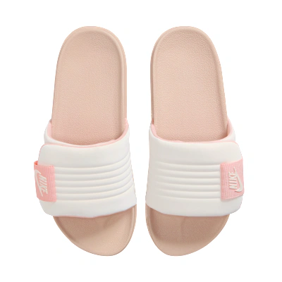 (Women) Nike Offcourt Adjust Slides Sand Drift/Washed Coral/Pale Ivory