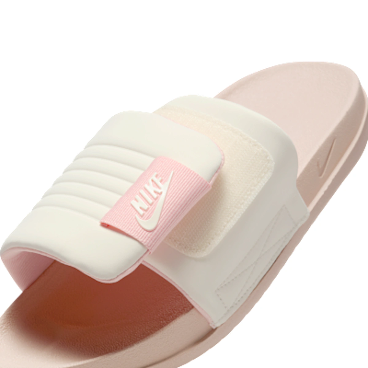 (Women) Nike Offcourt Adjust Slides Sand Drift/Washed Coral/Pale Ivory