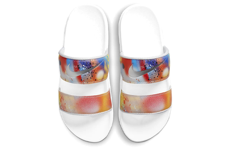 Lookbook (W) 耐克Offcourt Duo拖鞋“喷漆飞溅” DJ4282-901