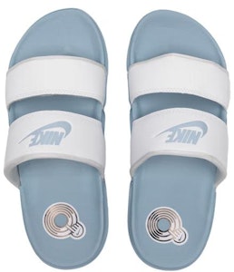 耐吉 Offcourt DUO SLIDE 舒適耐磨防滑透氣橡膠底拖鞋 女款 藍白 Lookbook 耐吉 Offcourt DUO SLIDE 舒適耐磨防滑透氣橡膠底拖鞋 女款 藍白