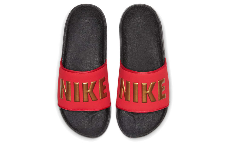 Lookbook (W) Nike Offcourt Slide 'Hitam Merah' BQ4632-005