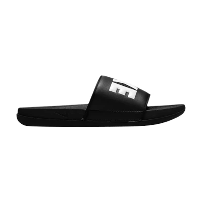 (W) Nike Offcourt Slide 'Black White'