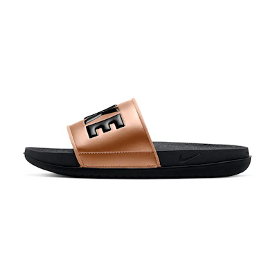 (W) Nike OffCourt Slide 'Metallic Copper'
