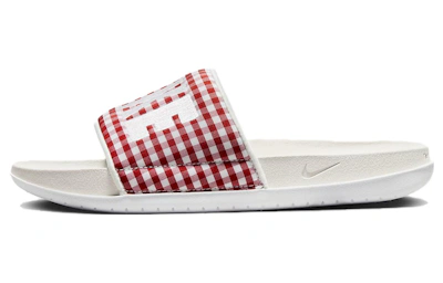 (Women) Nike Offcourt Slide 'Mystic Red Plaid'