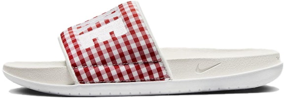 (Women) Nike Offcourt Slide 'Mystic Red Plaid' FN6603-600 (Women) Nike Offcourt Slide 'Mystic Red Plaid' FN6603-600