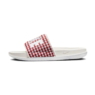 (W) Nike Offcourt Slide 'Mystic Red Plaid'