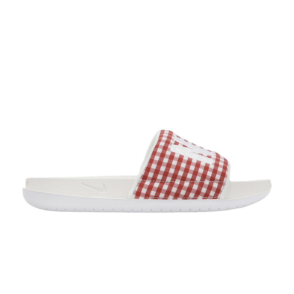 (Femme) Nike Offcourt Slide 'Mystic Red Plaid' FN6603-600