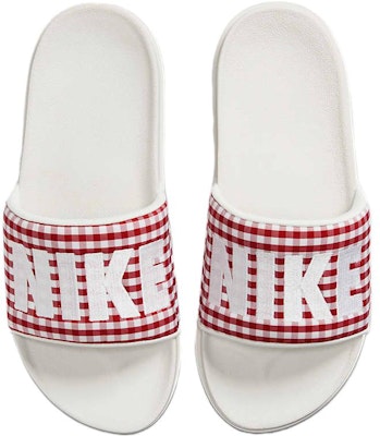 (W) Nike Offcourt Slide 'Mystic Merah Kotak-Kotak' FN6603-600 Lookbook (W) Nike Offcourt Slide 'Mystic Merah Kotak-Kotak' FN6603-600
