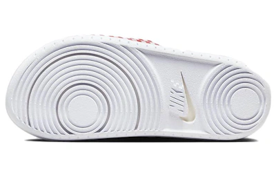 (Women) Nike Offcourt Slide 'Mystic Red Plaid'