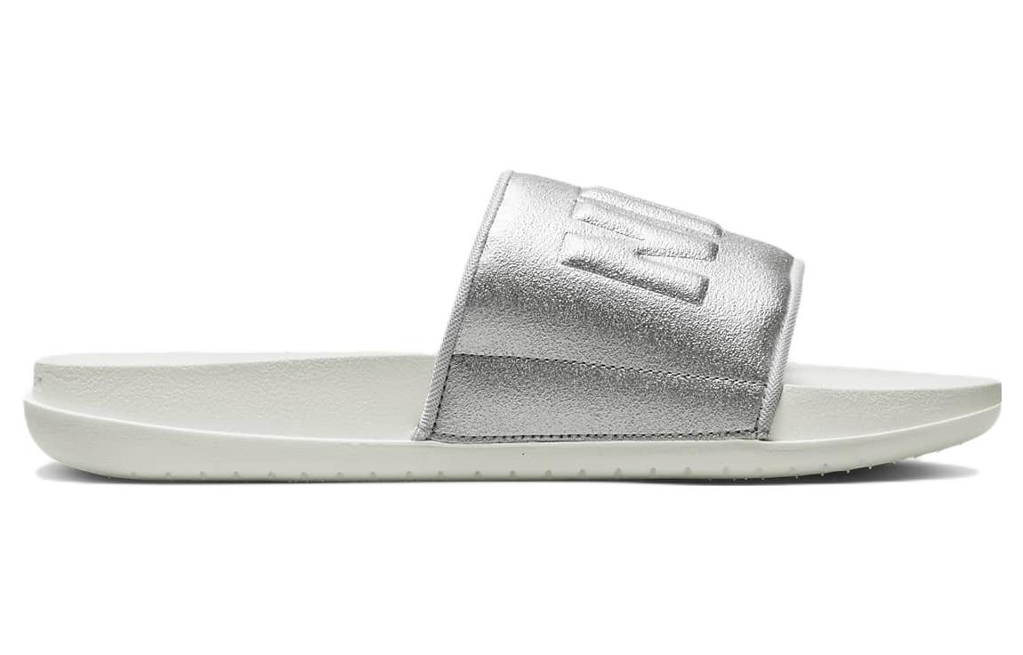 Order (W) (女性用) ナイキ オフコート スライド 'シルバーホワイト' BQ4632-107 BQ4632-107