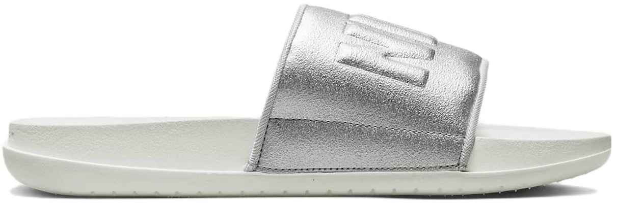 (W) (女性用) ナイキ オフコート スライド 'シルバーホワイト' BQ4632-107 BQ4632-107 Order (W) (女性用) ナイキ オフコート スライド 'シルバーホワイト' BQ4632-107 BQ4632-107