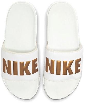 (Women) Nike Offcourt Slide 'Summit White Metallic Gold' BQ4632-105 Lookbook (Women) Nike Offcourt Slide 'Summit White Metallic Gold' BQ4632-105