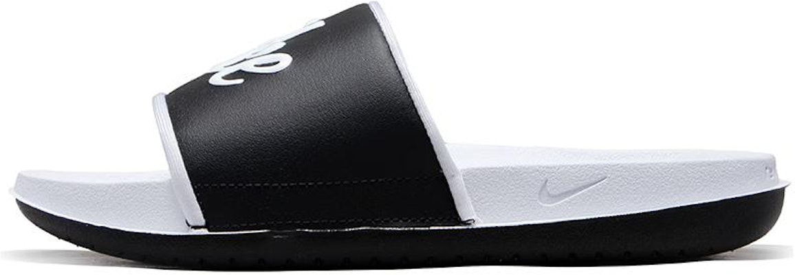 (Women) Nike Offcourt Slide 'White Black Mismatched' FQ7646-100 Buy (Women) Nike Offcourt Slide 'White Black Mismatched' FQ7646-100