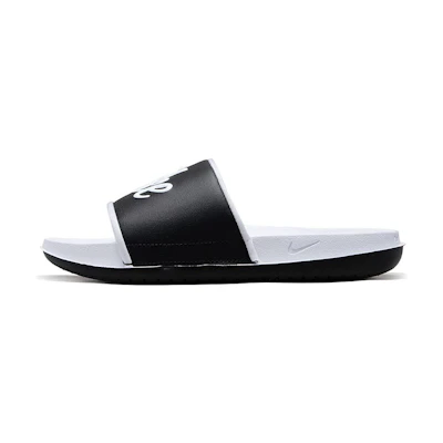 (W) Nike Offcourt Slide 'White Black Mismatched'