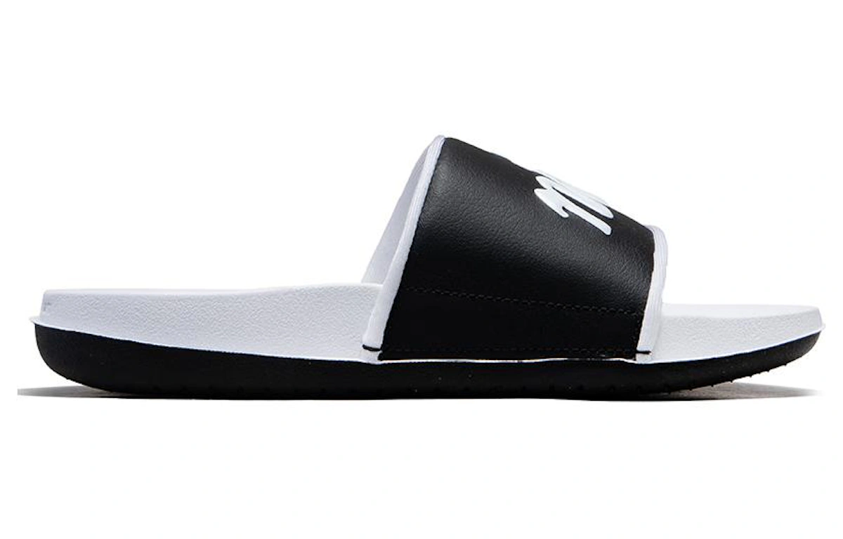 (Women) Nike Offcourt Slide 'White Black Mismatched'