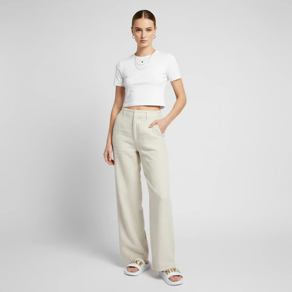 (W) Nike Offcourt Slide 'Putih Emas Metalik' BQ4632-106 Lookbook (W) Nike Offcourt Slide 'Putih Emas Metalik' BQ4632-106