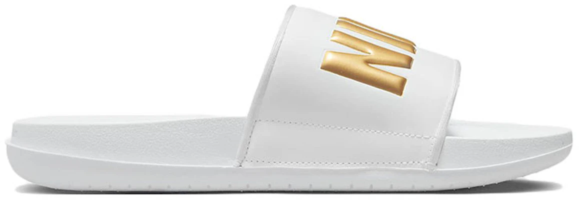 (W) Nike Offcourt Slide 'Putih Emas Metalik' BQ4632-106 Shop (W) Nike Offcourt Slide 'Putih Emas Metalik' BQ4632-106