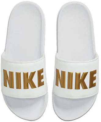 (W) Nike Offcourt Slide 'Putih Emas Metalik' BQ4632-106 Purchase (W) Nike Offcourt Slide 'Putih Emas Metalik' BQ4632-106