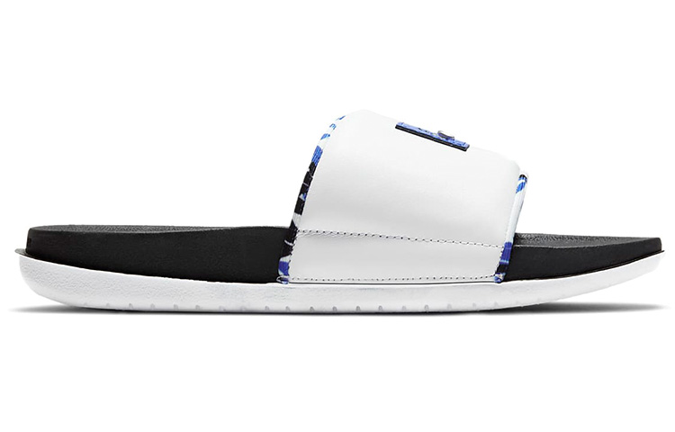 (W) Nike OffCourt Slide SE Slide White/Black/Blue 圖 2