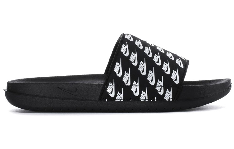 (W) Nike Offcourt Slide Slippers Black/White 圖 2