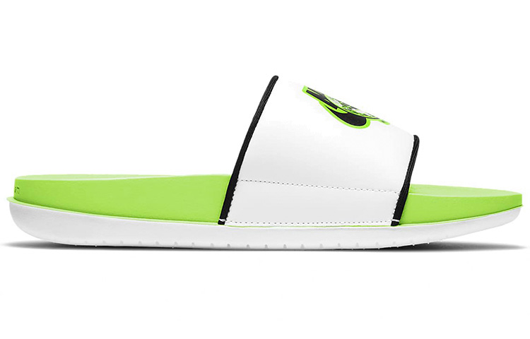 (W) Nike Offcourt Slide White/Green 圖 2