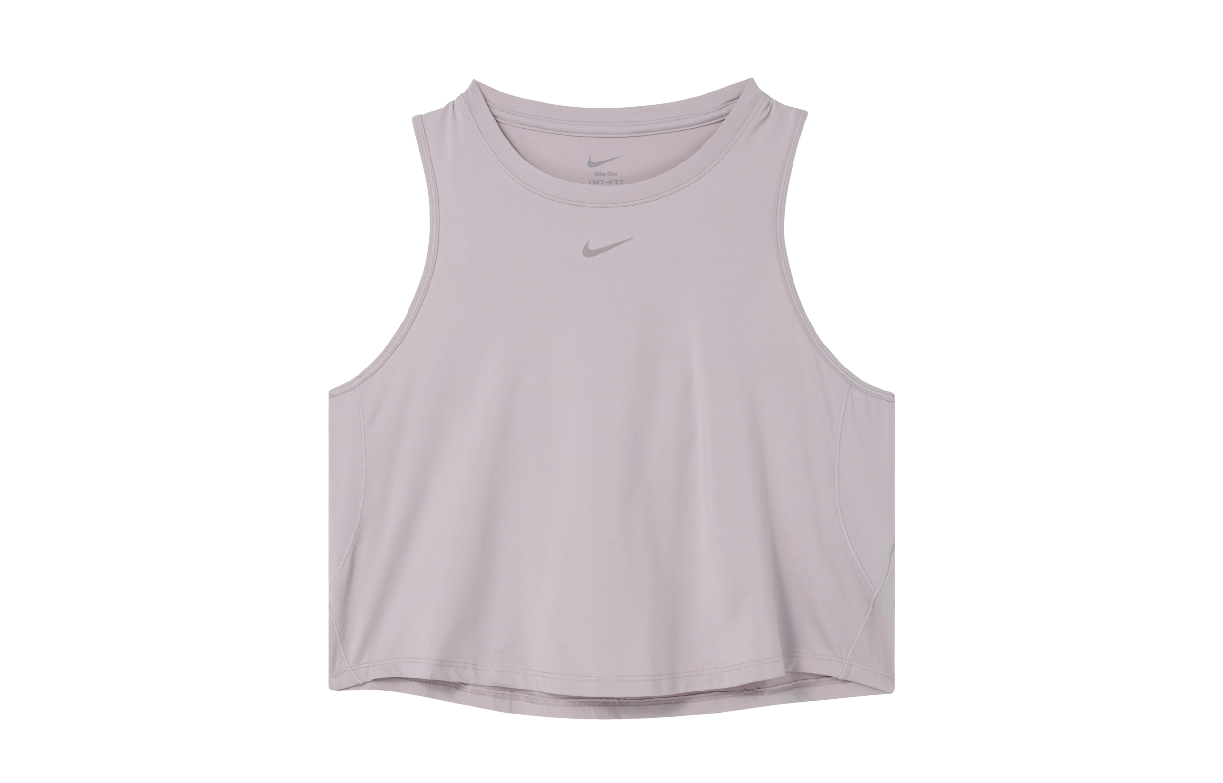 (Women) Nike One Classic Dri-FIT Sleeveless Tank Top Light Purple/Black FN2846-019