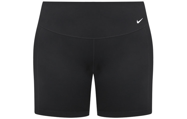 (Women) Nike One Leak Protection Black Period Shorts - Breathable & Comfortable. DZ5372-010